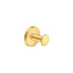 Μονό Άγκιστρο Μπουρνουζιού PVD Golden Brass Brushed SANCO
