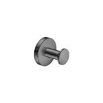 Μονό Άγκιστρο Μπουρνουζιού PVD Gun Metal Brushed SANCO