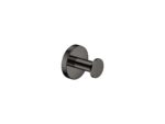 Μονό Άγκιστρο Μπουρνουζιού PVD Gun Metal Polished SANCO