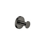 Μονό Άγκιστρο Μπουρνουζιού PVD Gun Metal Polished SANCO