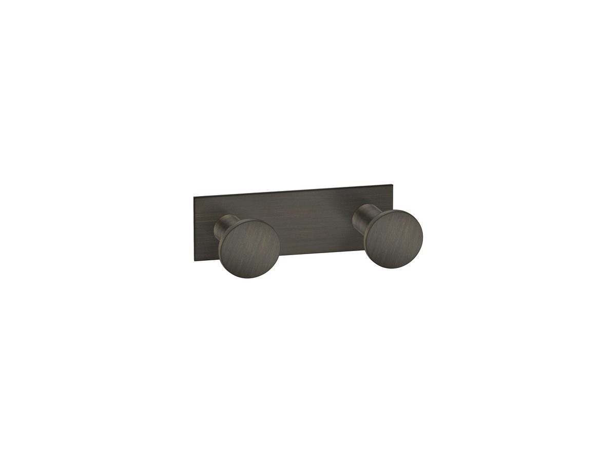 00682-DM25 Διπλό Άγκιστρο Μπουρνουζιού Dark Bronze Mat SANCO - Image 1