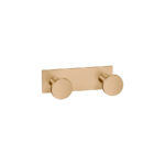 Διπλό Άγκιστρο Μπουρνουζιού PVD Warm Bronze Brushed SANCO
