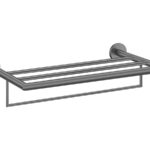 Κρεμάστρα Πετσέτας PVD Gun Metal Brushed SANCO