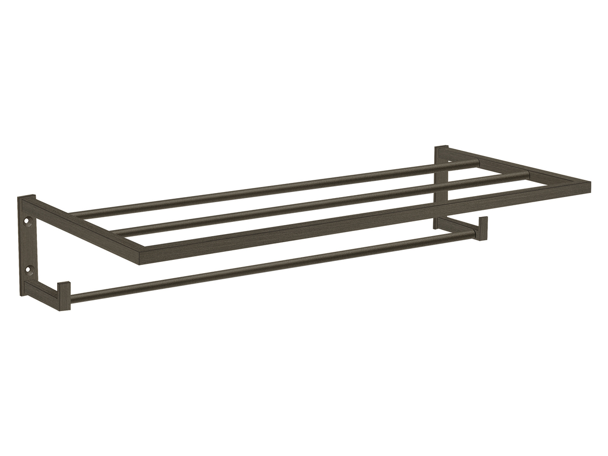 00918-DM25 Κρεμάστρα Πετσέτας Dark Bronze Mat SANCO - Image 1