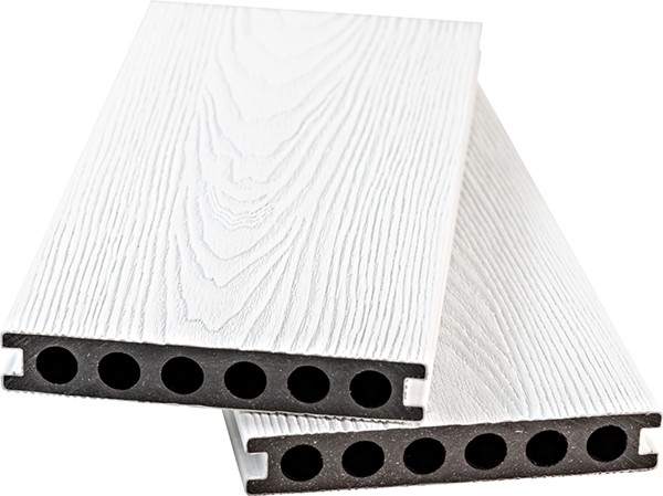 0455ce8842564083a8f7870fd32f46d5 DECK-WPC ΔΑΠΕΔΟΥ PREMIUM 23/140mm WHITE 600130 NewPlan - Image 1