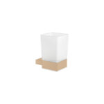 Glass Holder wall Mounted Mocha Ματ SANCO