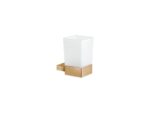 Glass Holder wall Mounted PVD Warm Bronze Brushed SANCO