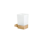 Glass Holder wall Mounted PVD Warm Bronze Brushed SANCO