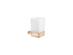 Glass Holder wall Mounted PVD Warm Bronze Polished SANCO