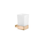 Glass Holder wall Mounted PVD Warm Bronze Polished SANCO