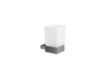 Glass Holder wall Mounted PVD Gun Metal Brushed SANCO