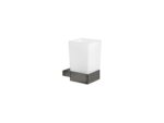 Glass Holder wall Mounted PVD Gun Metal Polished SANCO