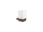 Glass Holder wall Mounted Wenge Grain SANCO