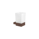 Glass Holder wall Mounted Wenge Grain SANCO