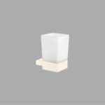 Glass Holder wall Mounted Μπεζ Ματ SANCO