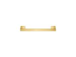 Single Towel Rail (30cm) PVD Golden Brass Brushed SANCO