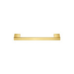 Single Towel Rail (30cm) PVD Golden Brass Brushed SANCO