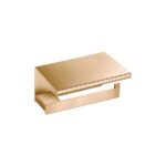 Toilet Roll Holder with cover PVD Warm Bronze Brushed SANCO