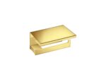 Toilet Roll Holder with cover PVD Golden Brass Polished SANCO