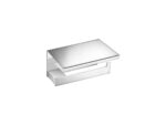 Toilet Roll Holder with cover Χρωμέ SANCO