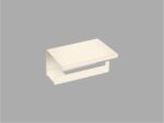 Toilet Roll Holder with cover Μπεζ Ματ SANCO