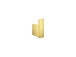 Μονό Άγκιστρο Μπουρνουζιού PVD Golden Brass Polished SANCO