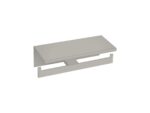 Double Toilet Roll Holder with cover Τσιμέντο Γκρι Ματ SANCO