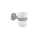Glass Holder wall Mounted Τσιμέντο Γκρι Ματ SANCO