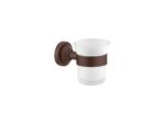 Glass Holder wall Mounted Wenge Grain SANCO