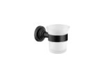 Glass Holder wall Mounted Μαύρο Ματ SANCO