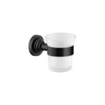 Glass Holder wall Mounted Μαύρο Ματ SANCO