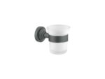 Glass Holder wall Mounted Ανθρακί Grain SANCO