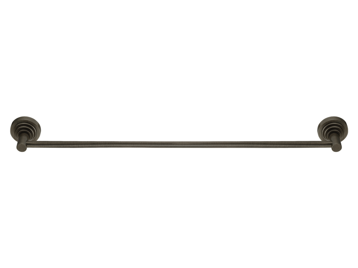 120504-DM25 Single Towel Rail (60cm) Dark Bronze Mat SANCO - Image 1