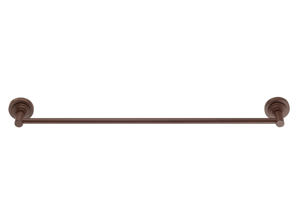 120504-Α75 Single Towel Rail (60cm) Wenge Grain SANCO - Image 1