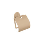 Toilet Roll Holder with cover Mocha Ματ SANCO