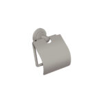 Toilet Roll Holder with cover Τσιμέντο Γκρι Ματ SANCO