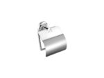 Toilet Roll Holder with cover Χρωμέ SANCO
