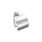 Toilet Roll Holder with cover Χρωμέ SANCO