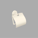 Toilet Roll Holder with cover Μπεζ Ματ SANCO