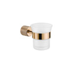 Glass Holder wall Mounted PVD Warm Bronze Polished SANCO