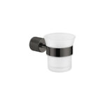 Glass Holder wall Mounted PVD Gun Metal Polished SANCO