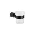 Glass Holder wall Mounted Μαύρο Ματ SANCO