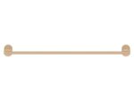 Single Towel Rail (60cm) Mocha Ματ SANCO
