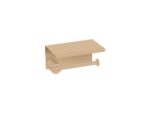 Toilet Roll Holder with cover Mocha Ματ SANCO