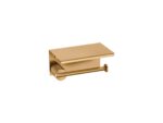 Toilet Roll Holder with cover PVD Warm Bronze Brushed SANCO