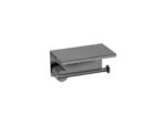 Toilet Roll Holder with cover PVD Gun Metal Brushed SANCO