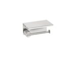 Toilet Roll Holder with cover PVD Νίκελ Steel SANCO