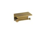 Toilet Roll Holder with cover Bronze Mat SANCO