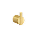 Μονό Άγκιστρο Μπουρνουζιού PVD Golden Brass Brushed SANCO