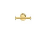 Διπλό Άγκιστρο Μπουρνουζιού PVD Golden Brass Brushed SANCO